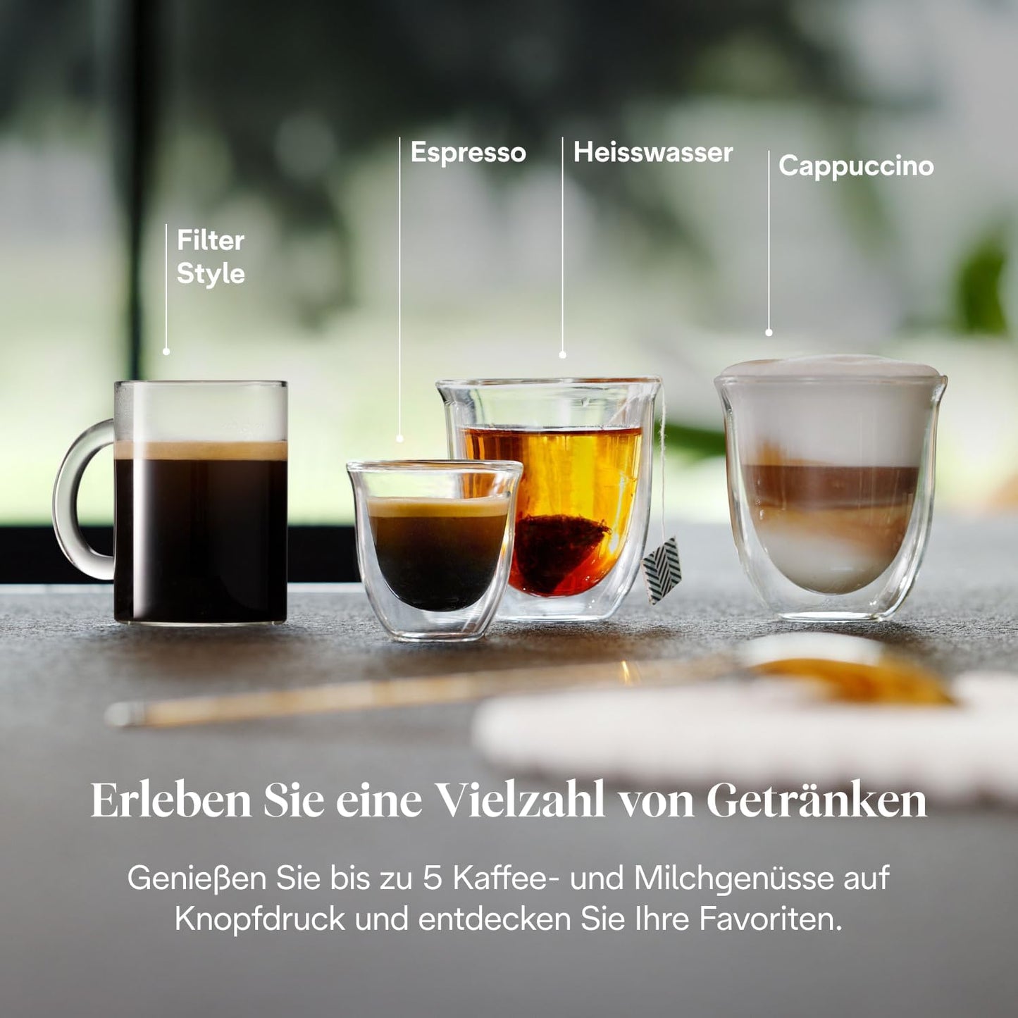 Magnifica Start ECAM220.91.B-Perfetto Kaffeevollautomat,4 One-Touch-Getränke,Cappuccino,Espresso Kaffeemaschine,Soft-Touch-Bedienfeld,Schwarz