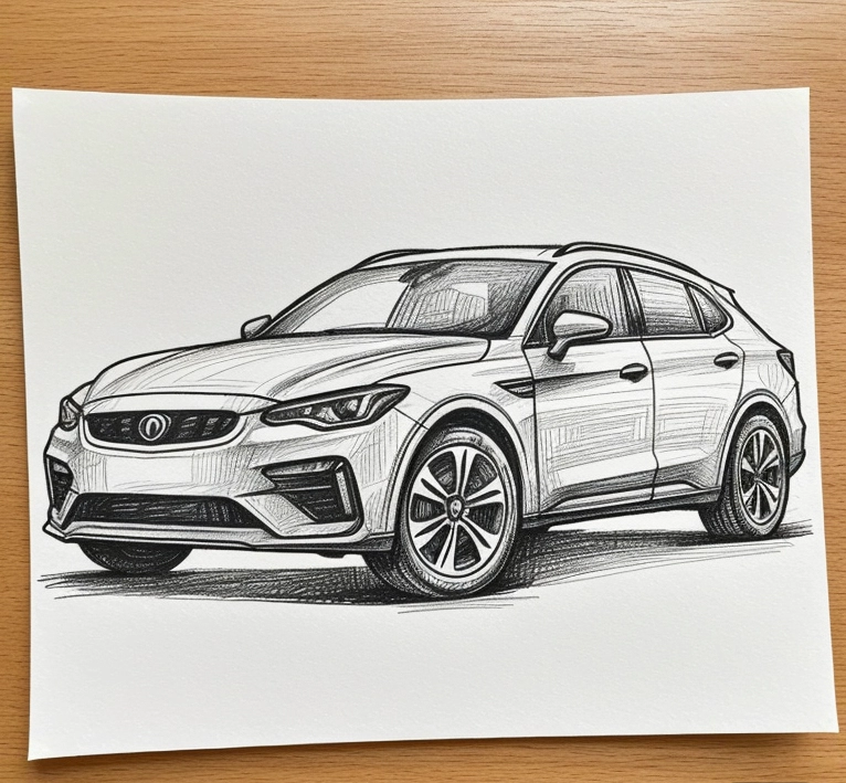 Automotive Sketchingthumbnail